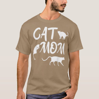 T-shirt Cat Maman Cars Lover Cat Maman
