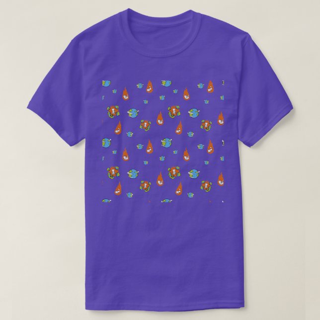 T-shirt Cat Meteor Motif par Tobe Fonseca (Design devant)