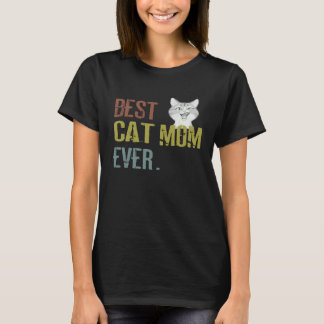 T-shirt Cat mom best cat mom best cat mom ever cat mom