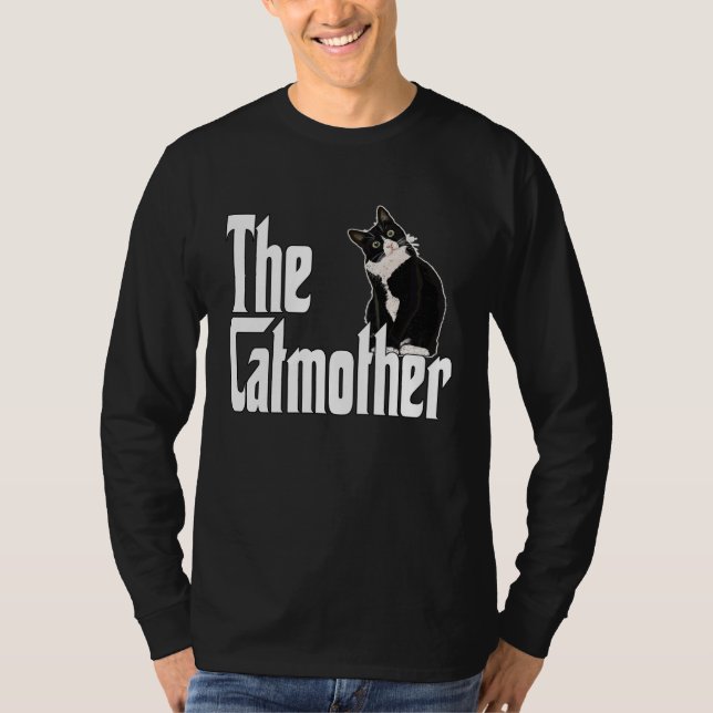 T-shirt Cat Mother The Catmother Crazy Cat Mom Mama  2 (Devant)