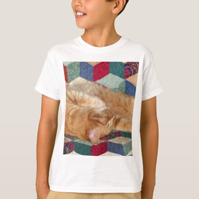 T-shirt Cat Napping (Devant)