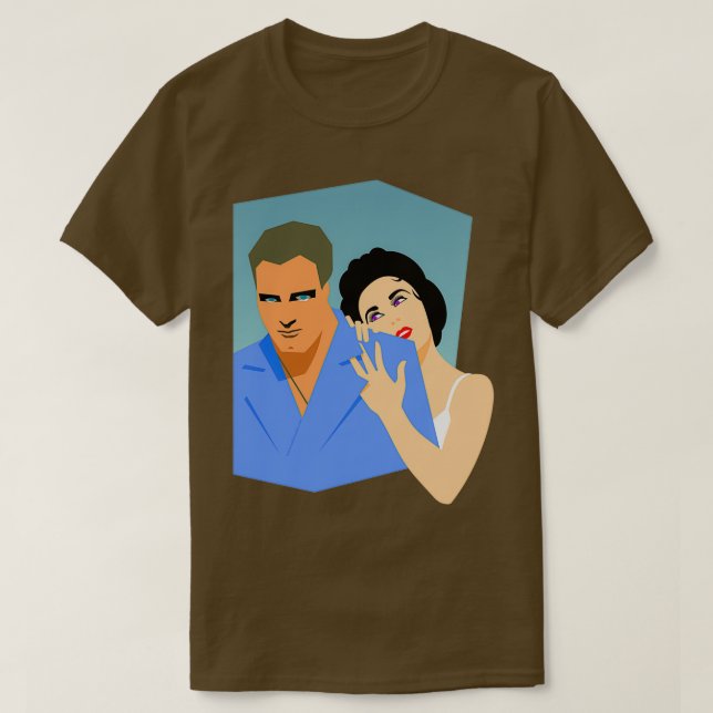 T-shirt Cat on a hot tin roof  (Design devant)