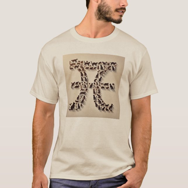 T-shirt Cat Pi (Devant)