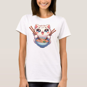T-shirt Cat Ramen
