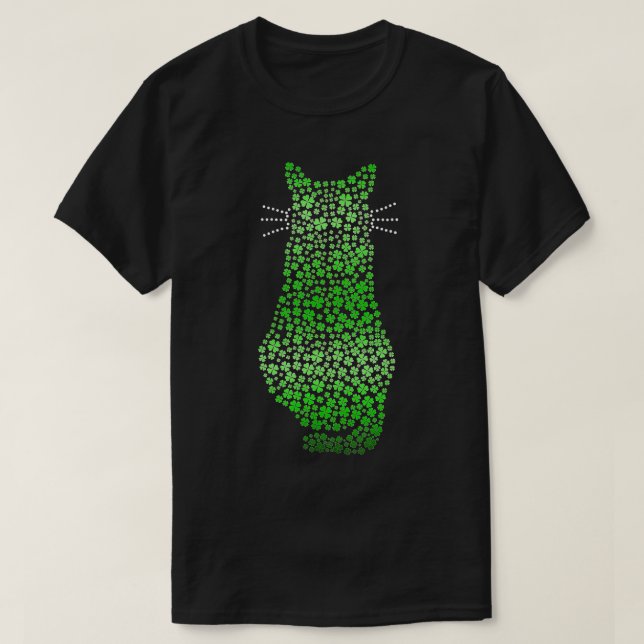 T-shirt Cat St patrick Cattys Catricks Fête Filles Femmes  (Design devant)