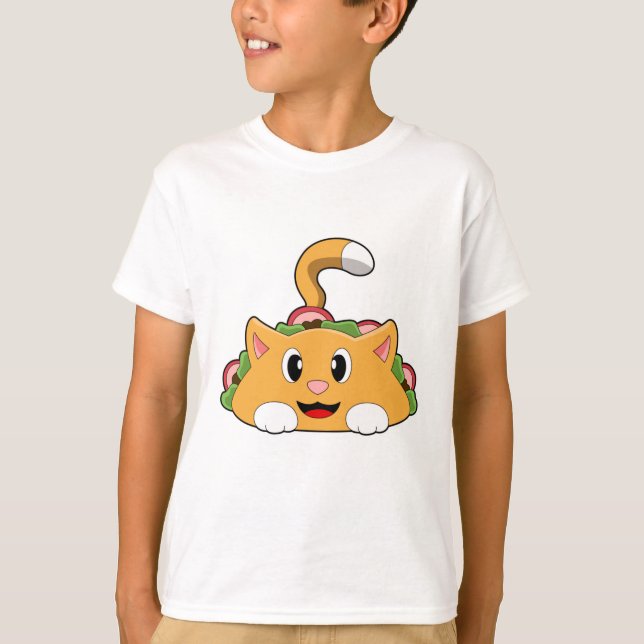 T-shirt Cat Taco (Devant)