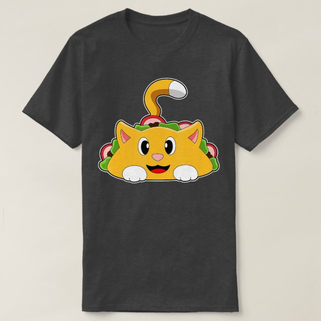 T-shirt Cat Taco (Design devant)