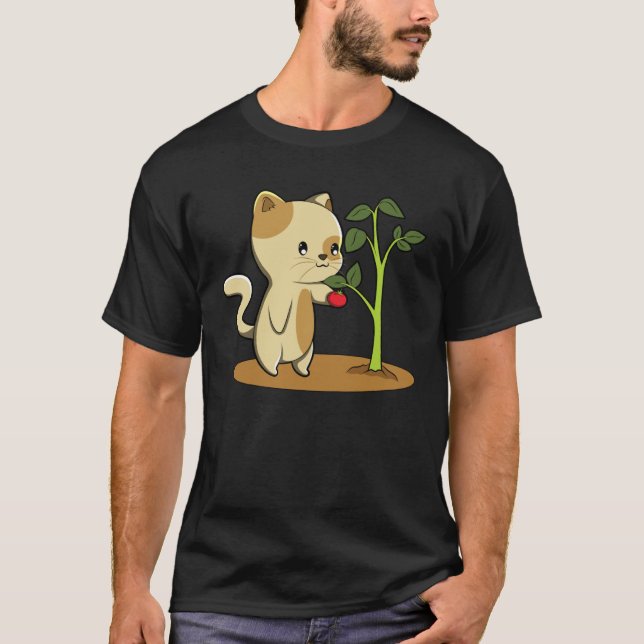 T-shirt Cat tomato (Devant)