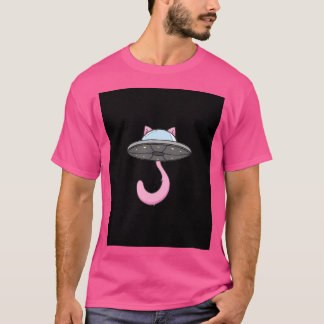 T-shirt Cat Ufo
