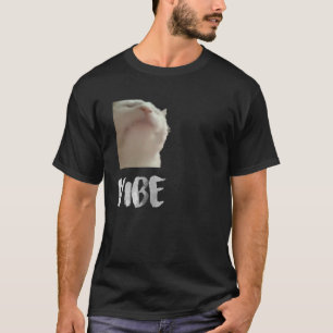 T-shirt Cat vibing mème boîte
