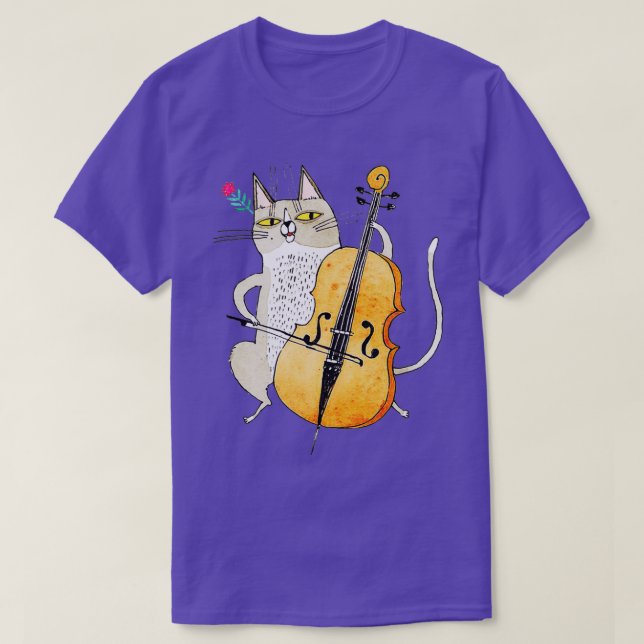 T-shirt CAT VIOLINTShirt (Design devant)