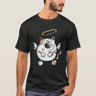 T-shirt Cat With Wings As An Angel For Cat