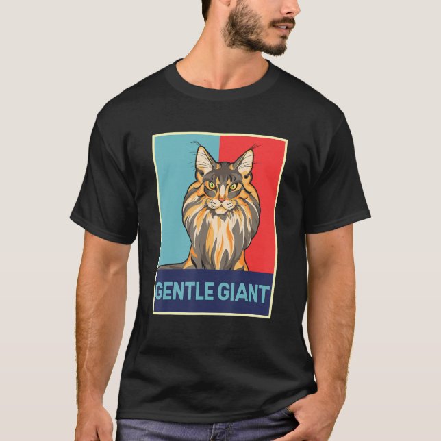 T-shirt Cataholic Maine Coon Propriétaire d'animal de comp (Devant)