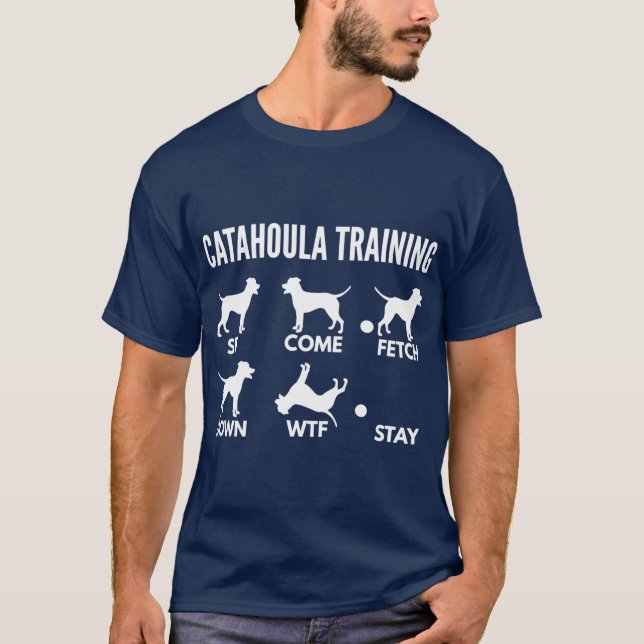 T-shirt Catahoula Leopard Dograining Catahoula Curricks fr (Devant)