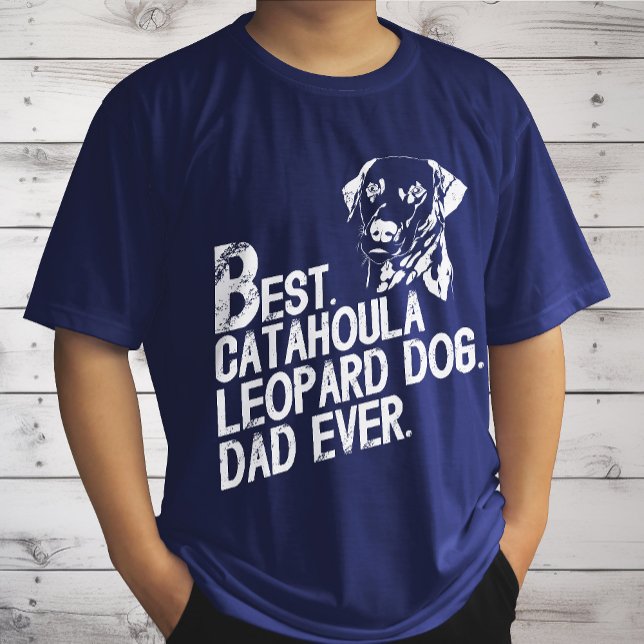 T-shirt Catahoula Leopard Papa Jamais, Propriétaire De Chi (Créateur téléchargé)