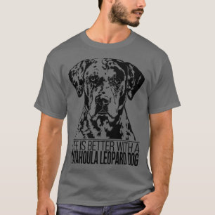T-shirt CATAHOULA LEOPARD Vie de chien mieux chien maman c