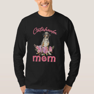 T-shirt Catahoula Maman Funny Catahoula Leopard Chien Mama