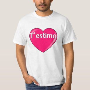 T-shirt Catalan - Je vous aime