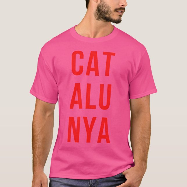 T-shirt Catalogne (Devant)