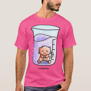 T-shirt Catalyst Cute Chimie Cat Pun