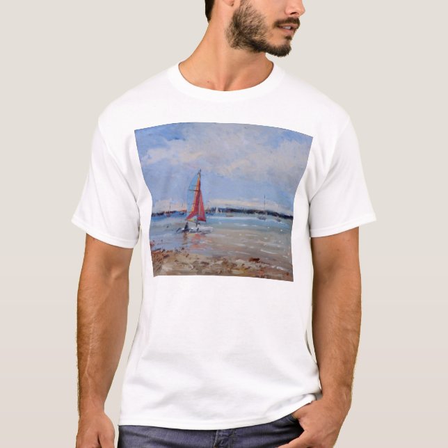 T-shirt Catamaran la Bretagne (Devant)
