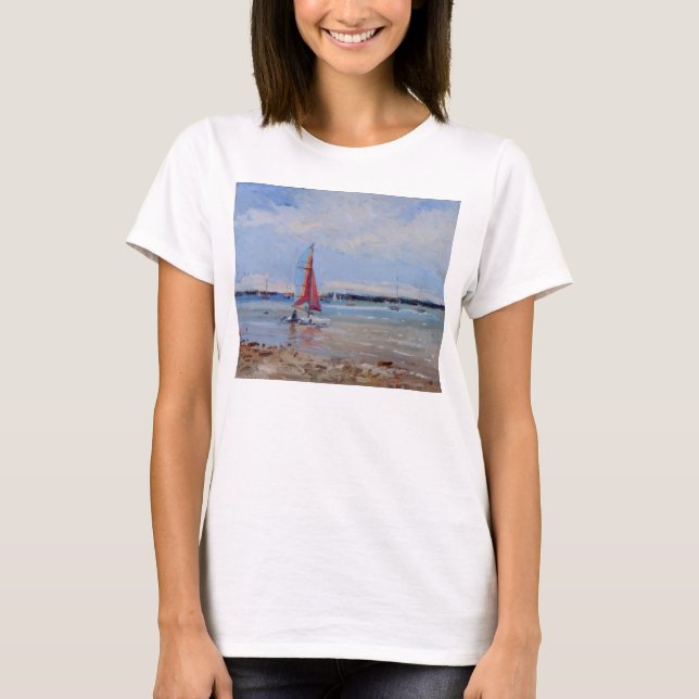 T-shirt Catamaran la Bretagne (Devant)
