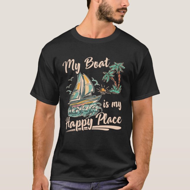 T-shirt Catamaran Two Hulls Sailing Quote Catamaran Captai (Devant)