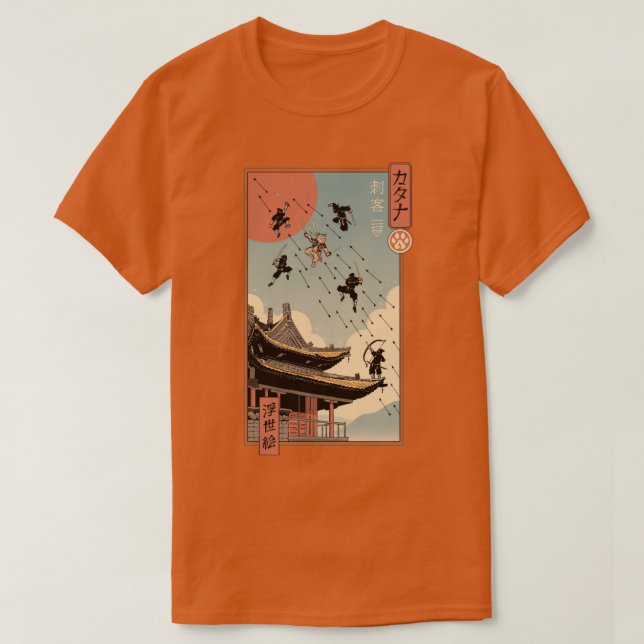 T-shirt Catana Fight in Edo (Design devant)