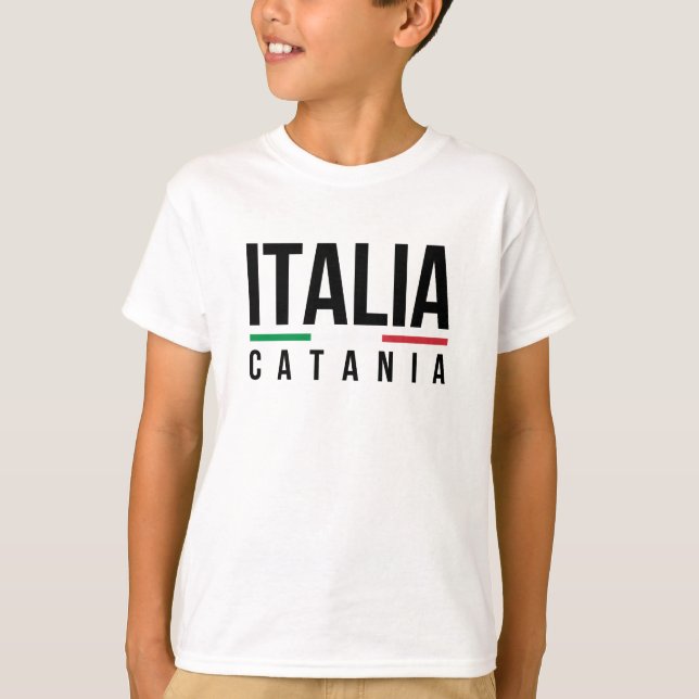 T-shirt Catania Italie (Devant)