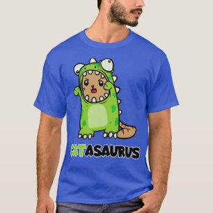 T-shirt Catasaurus Chat Dino Costume Dinosaur