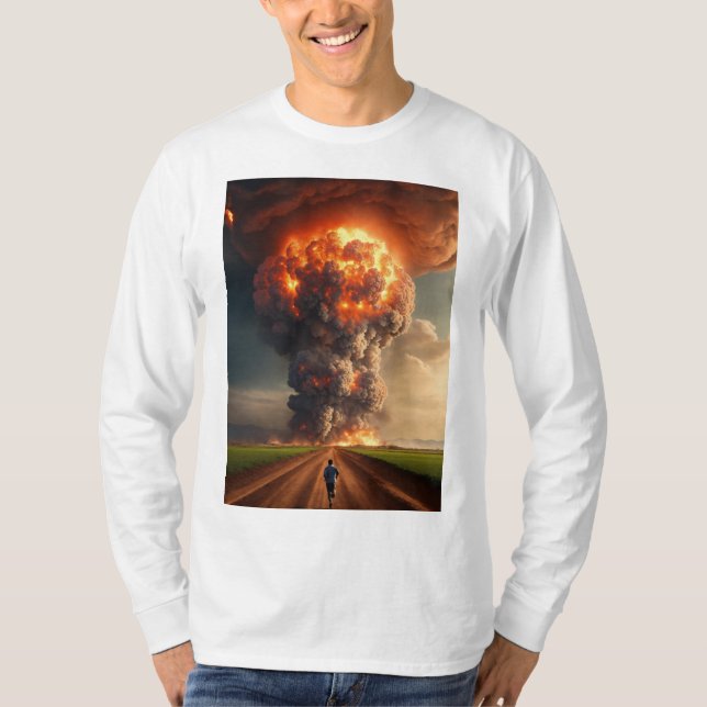 T-shirt Catastrophe apocalyptique (Devant)
