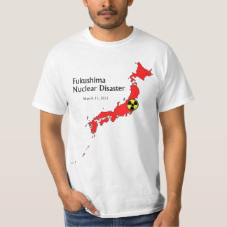 T-shirt Catastrophe nucléaire de Fukushima