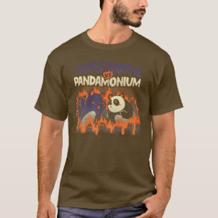 T-shirt Catastrophe VS Pandamonium par Tobe Fonseca