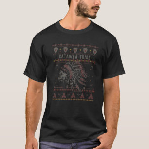 T-shirt Catawba American Indian Tribe Vacances de Noël moc