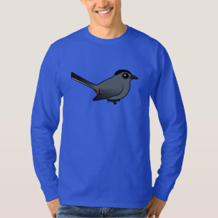 T-shirt Catbird gris de Birdorable