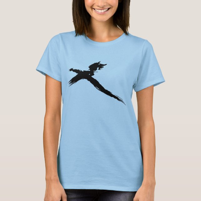 T-shirt Catbird sur un bâton (Devant)