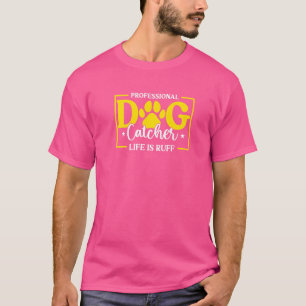 T-shirt Catch de chien professionnel Aco Animal Control Of