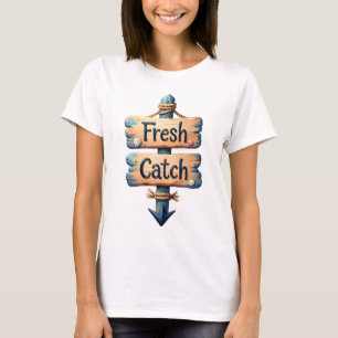 T-shirt Catch frais, Recherche chaude