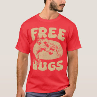 T-shirt Catch libre drôle câlins gratuits Catch libre Catc