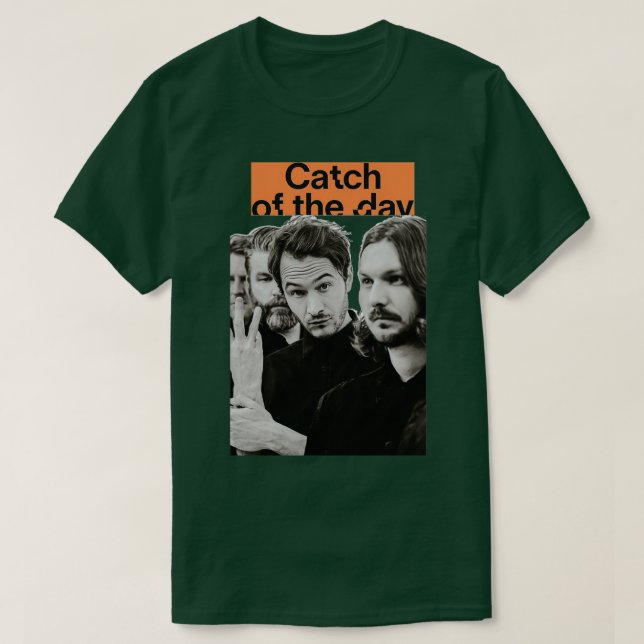 T-shirt Catch of the day Editors Band (Design devant)
