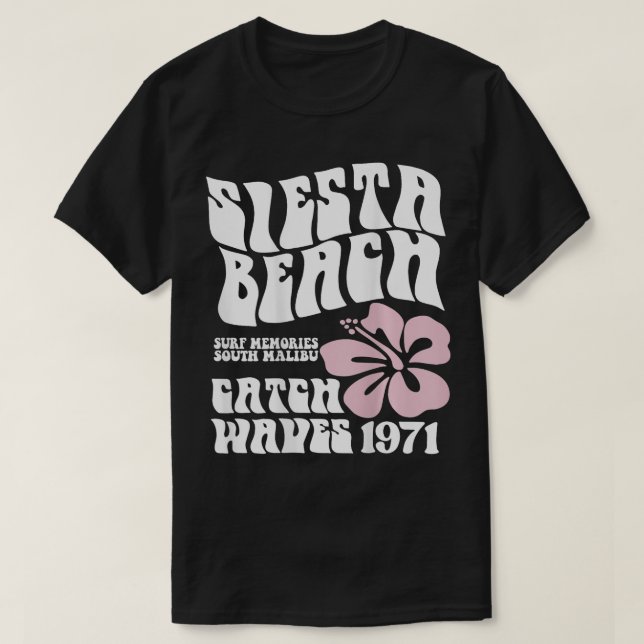 T-shirt Catch Waves 1971 (Design devant)
