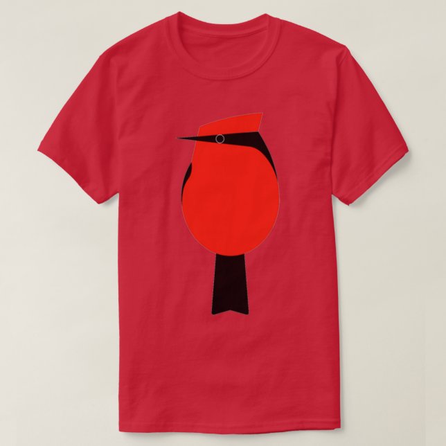 T-shirt Catcher Vermilion Minimaliste (Design devant)