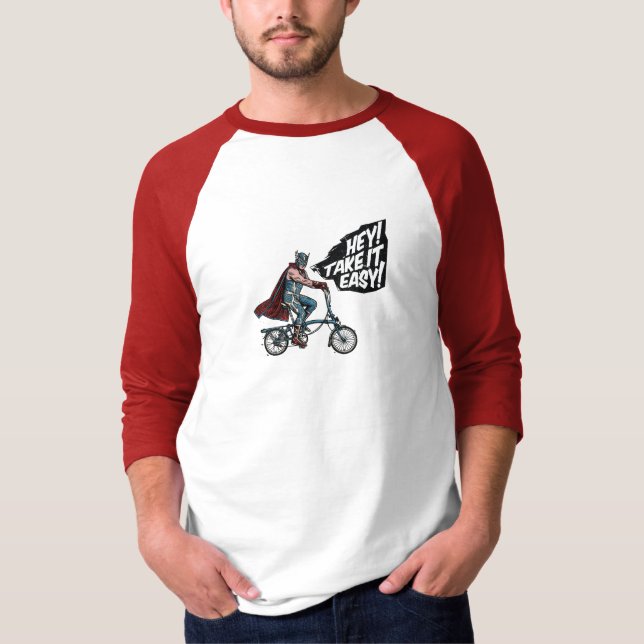 T-shirt Catcheurs de vélo pliant (Devant)