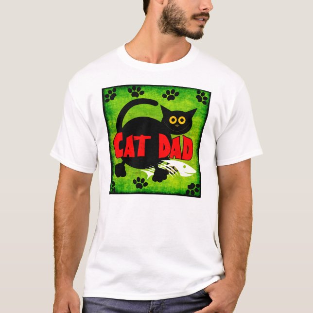 T-shirt catdad8 (Devant)