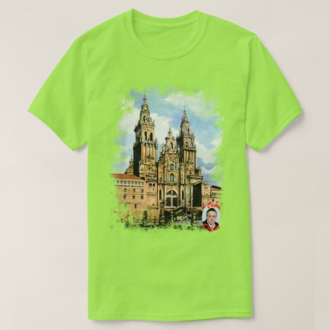 T-shirt Catedral de Santiago de Compostela (Design devant)