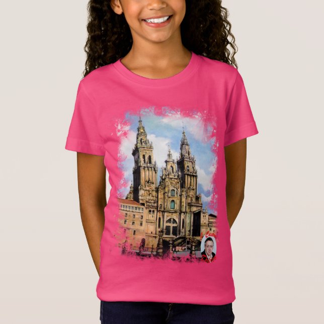 T-Shirt Catedral de Santiago de Compostela (Devant)