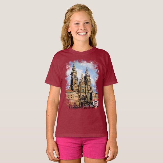 T-shirt Catedral de Santiago de Compostela (Devant entier)