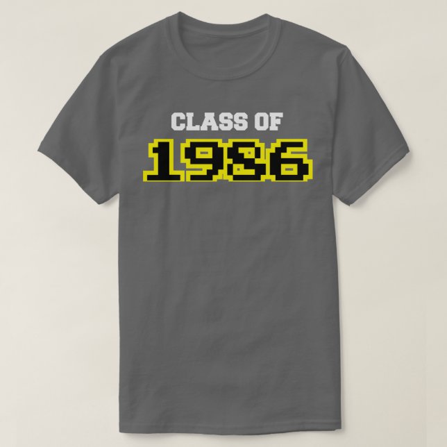 T-shirt Catégorie 1986 (Design devant)