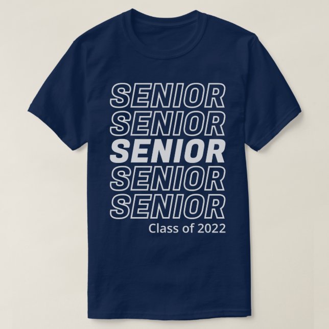 T-shirt Catégorie 2022 Année supérieure V (Design devant)