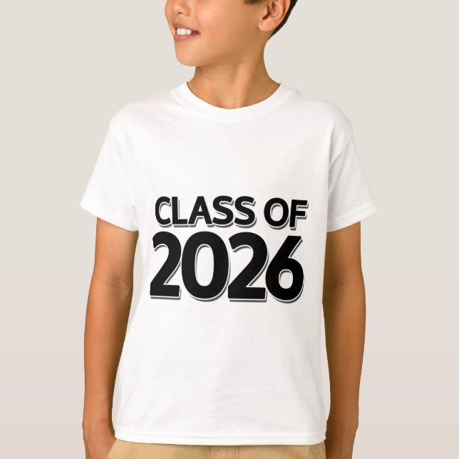 T-shirt Catégorie 2026 (Devant)